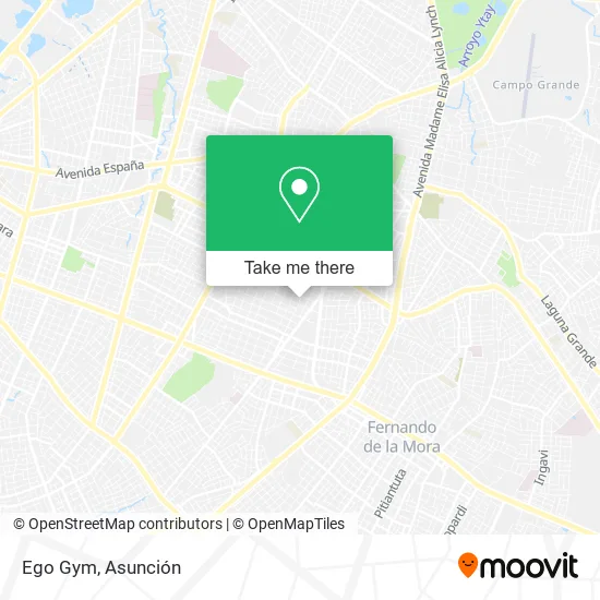 Ego Gym map