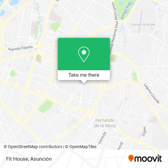 Fit House map