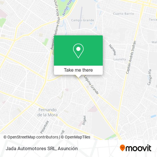 Jada Automotores SRL map