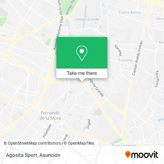 Agosita Sport map