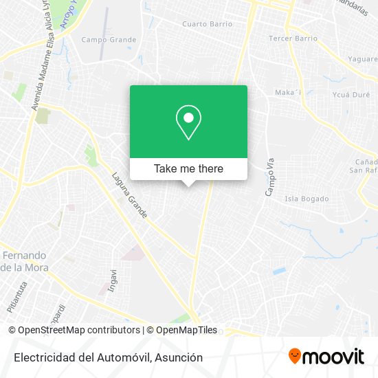 Mapa de Electricidad del Automóvil