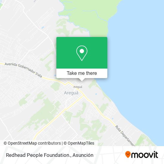Redhead People Foundation. map