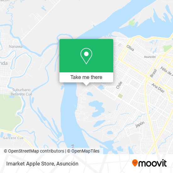 Imarket Apple Store map