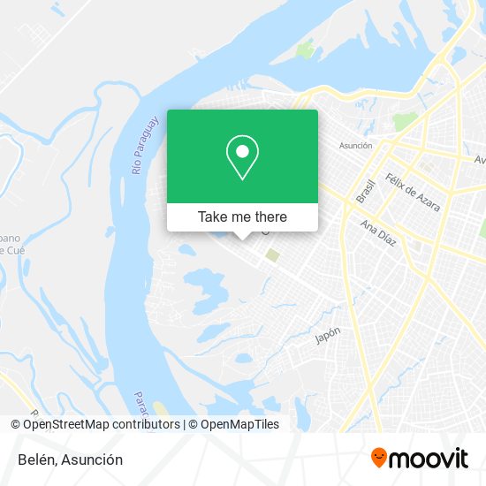 Mapa de Belén