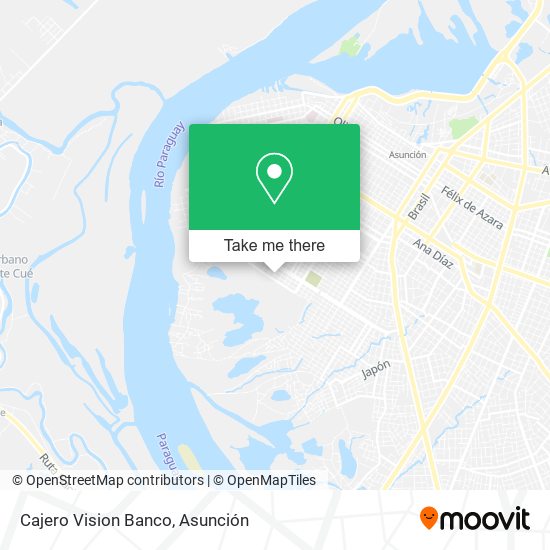 Cajero Vision Banco map