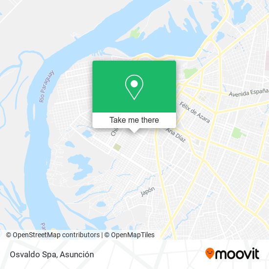 Osvaldo Spa map