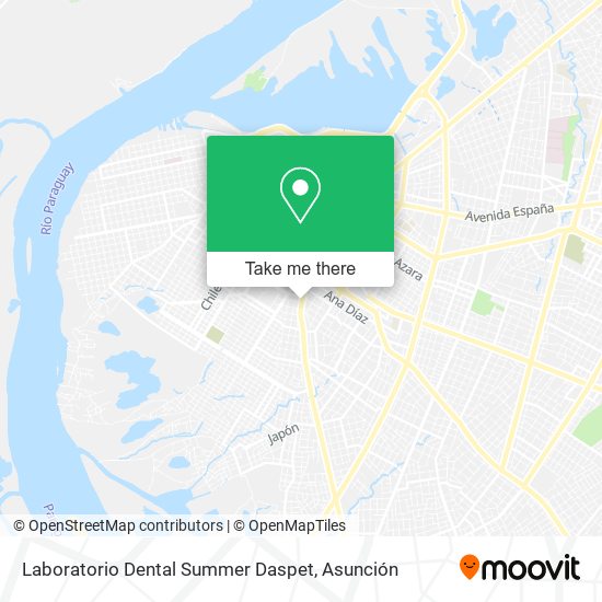 Laboratorio Dental Summer Daspet map