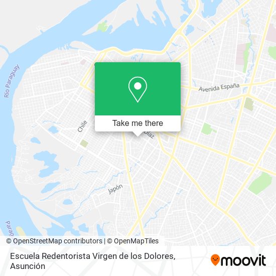 Escuela Redentorista Virgen de los Dolores map