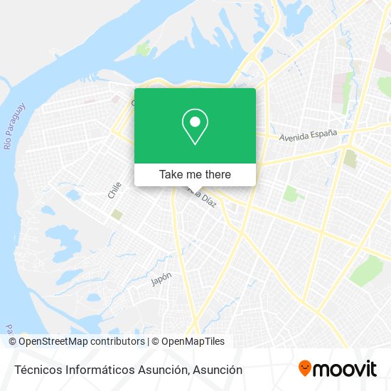 Técnicos Informáticos Asunción map