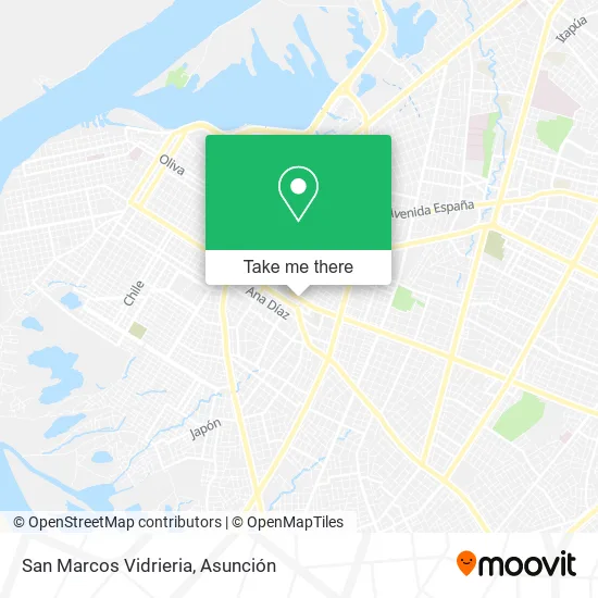 San Marcos Vidrieria map