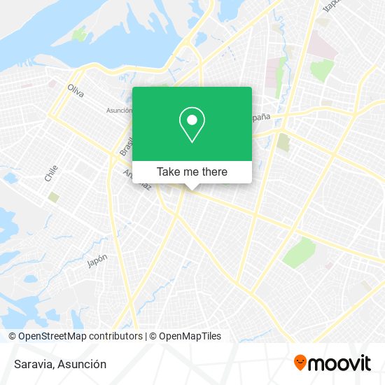 Mapa de Saravia