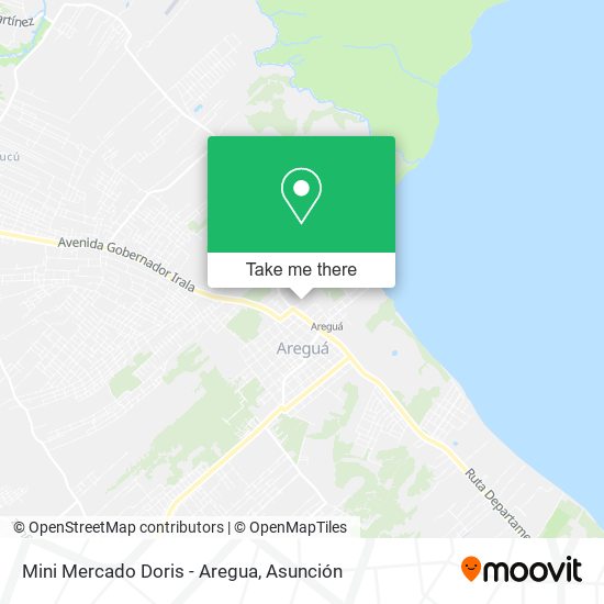 Mini Mercado Doris - Aregua map