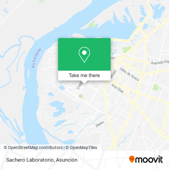 Sachero Laboratorio map