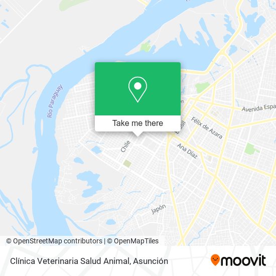 Mapa de Clínica Veterinaria Salud Animal