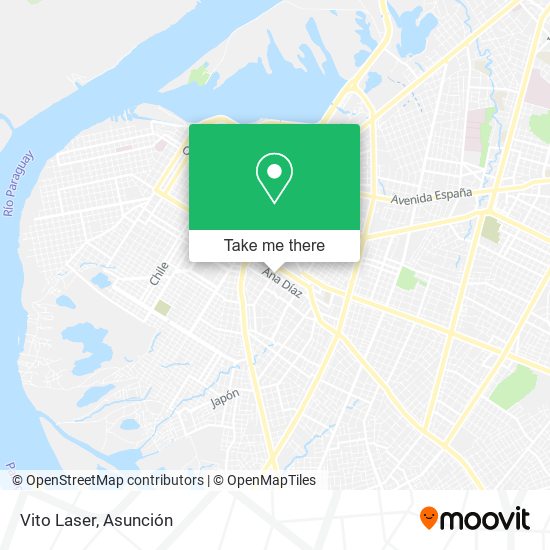 Mapa de Vito Laser