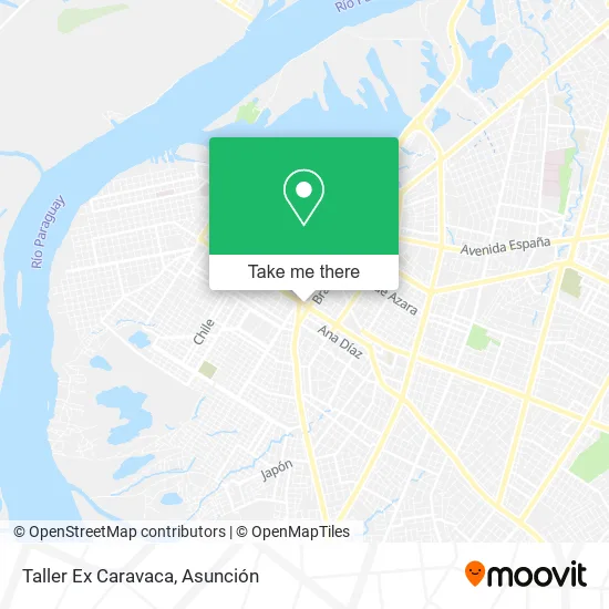 Mapa de Taller Ex Caravaca