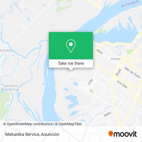 Mekanika Service map