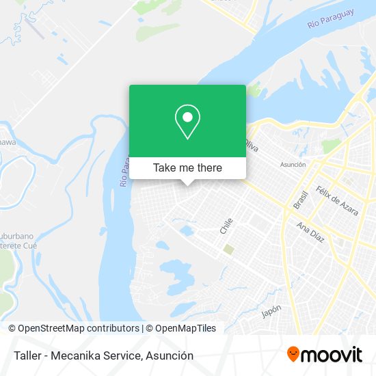 Taller - Mecanika Service map