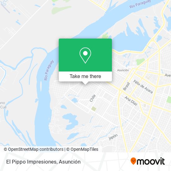 El Pippo Impresiones map