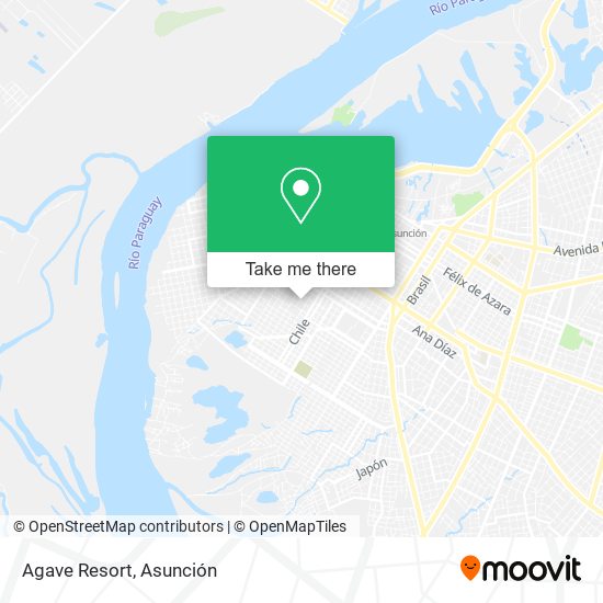 Agave Resort map