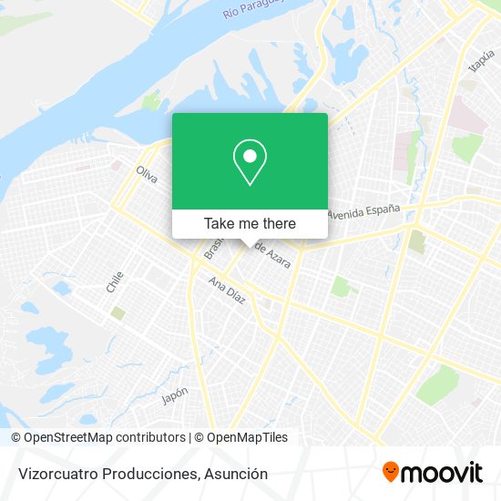 Vizorcuatro Producciones map