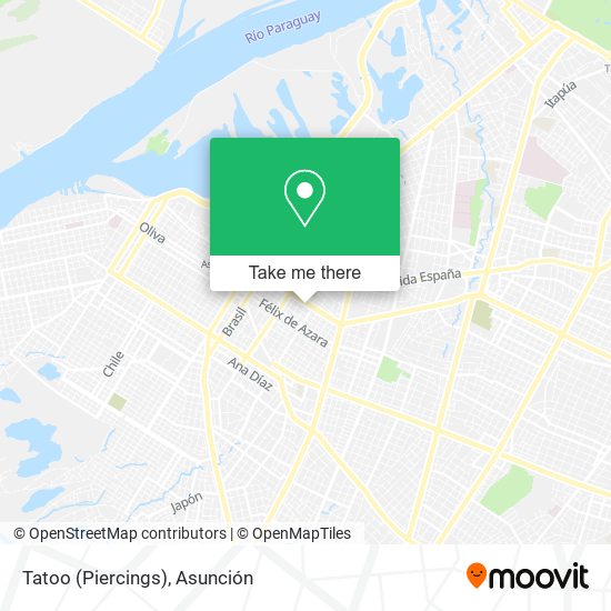 Tatoo (Piercings) map