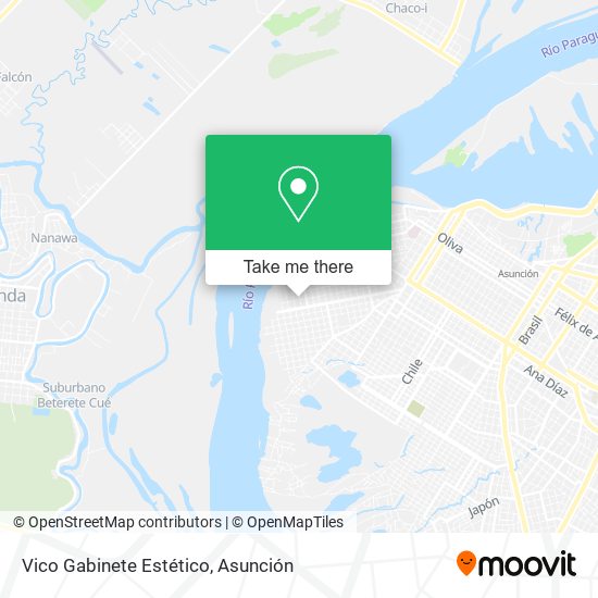 Mapa de Vico Gabinete Estético