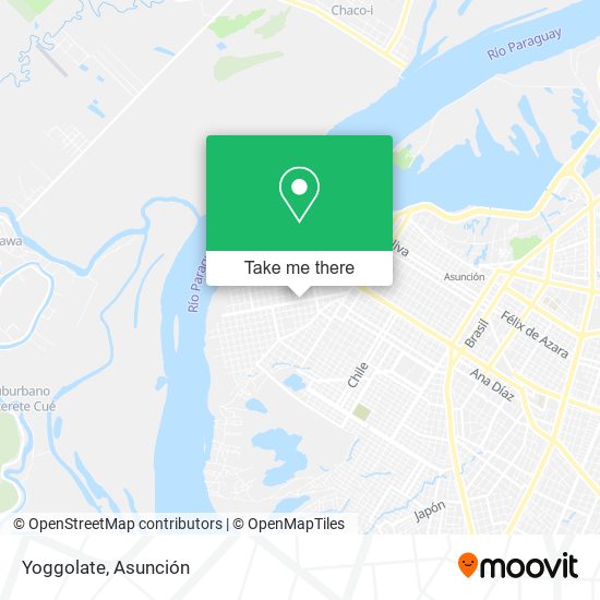 Yoggolate map