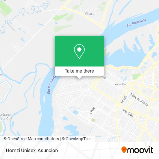 Mapa de Homzi Unisex