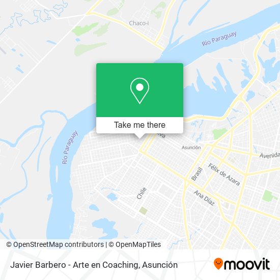 Mapa de Javier Barbero - Arte en Coaching