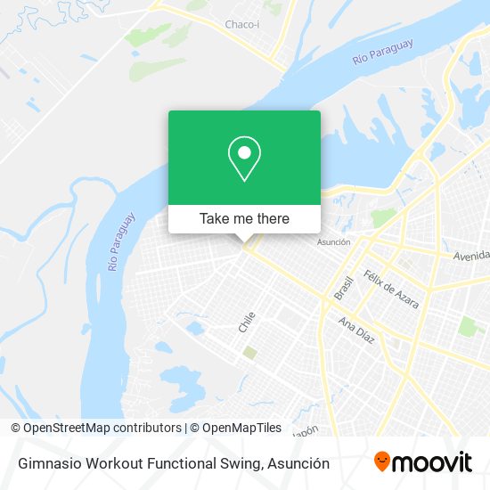 Gimnasio Workout Functional Swing map