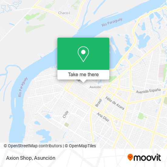 Axion Shop map