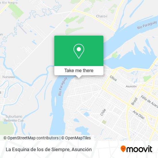 La Esquina de los de Siempre map