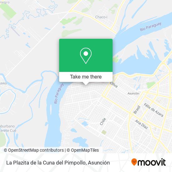 Mapa de La Plazita de la Cuna del Pimpollo