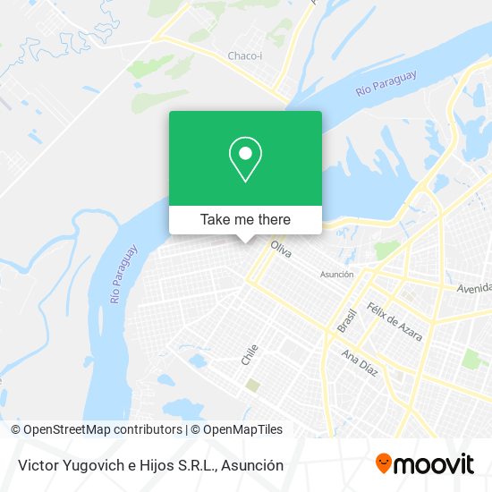 Mapa de Victor Yugovich e Hijos S.R.L.