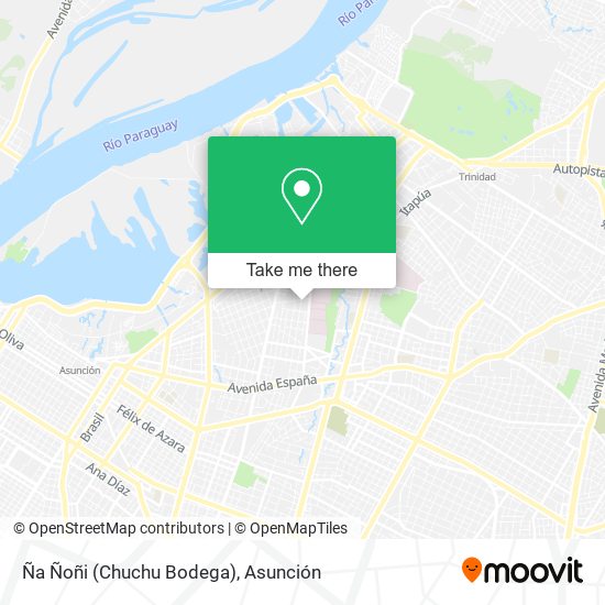 Mapa de Ña Ñoñi (Chuchu Bodega)