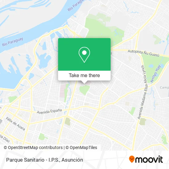Parque Sanitario - I.P.S. map