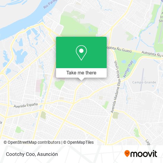Mapa de Cootchy Coo