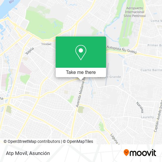 Atp Movil map
