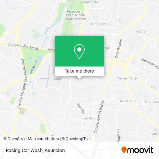 Racing Car Wash map