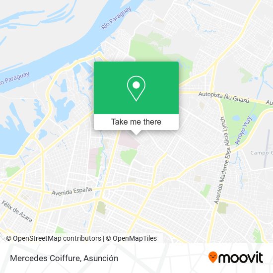 Mercedes Coiffure map