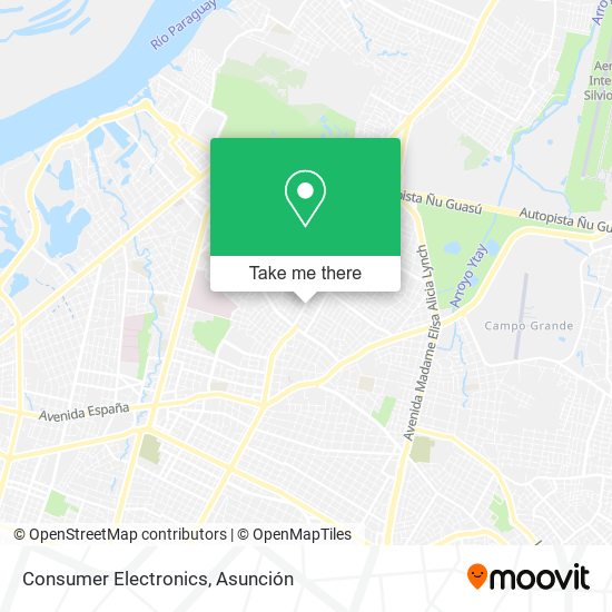 Consumer Electronics map