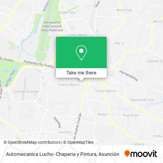 Automecanica Lucho- Chaperia y Pintura map