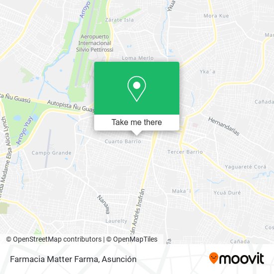 Farmacia Matter Farma map