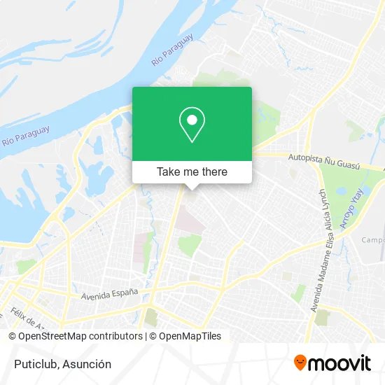 Puticlub map