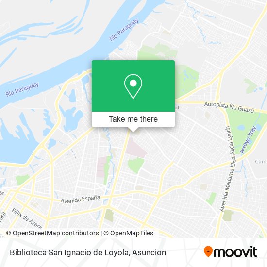 Biblioteca San Ignacio de Loyola map