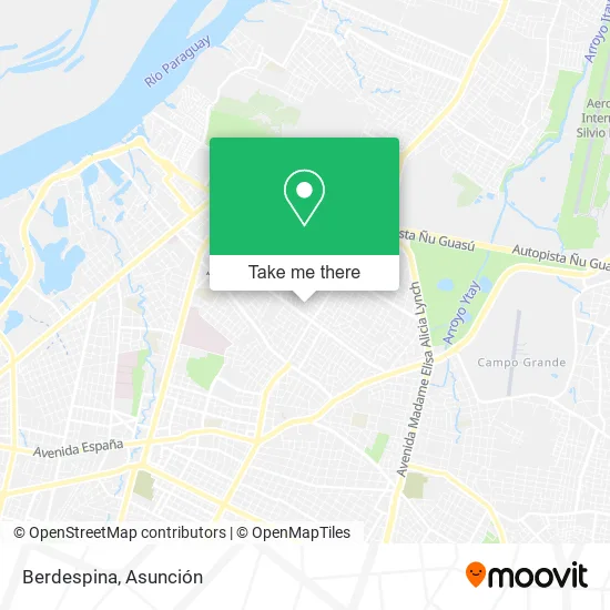 Berdespina map