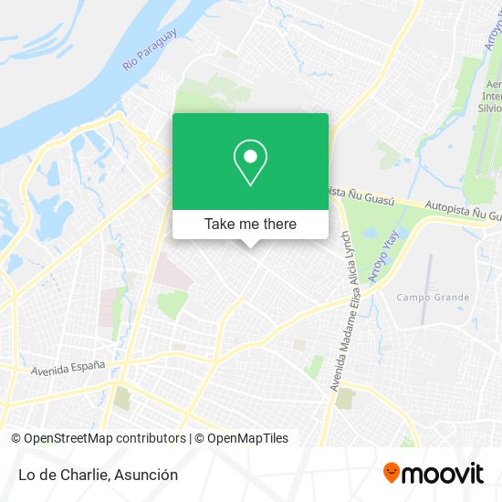 Mapa de Lo de Charlie