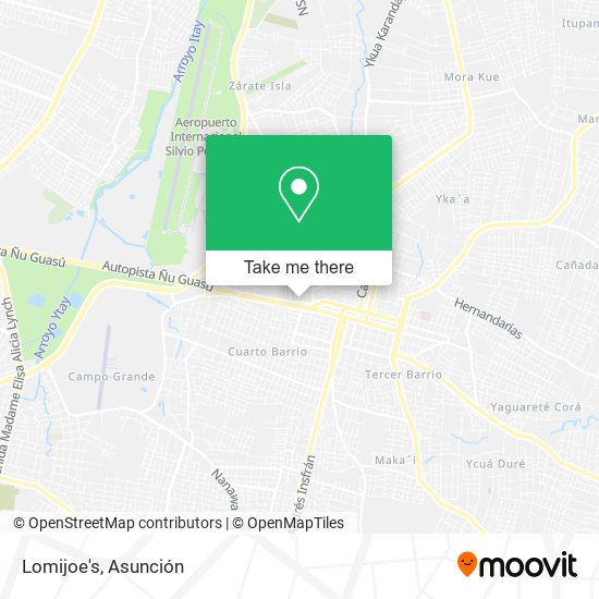 Mapa de Lomijoe's