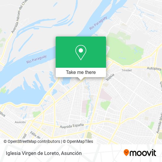Mapa de Iglesia Virgen de Loreto